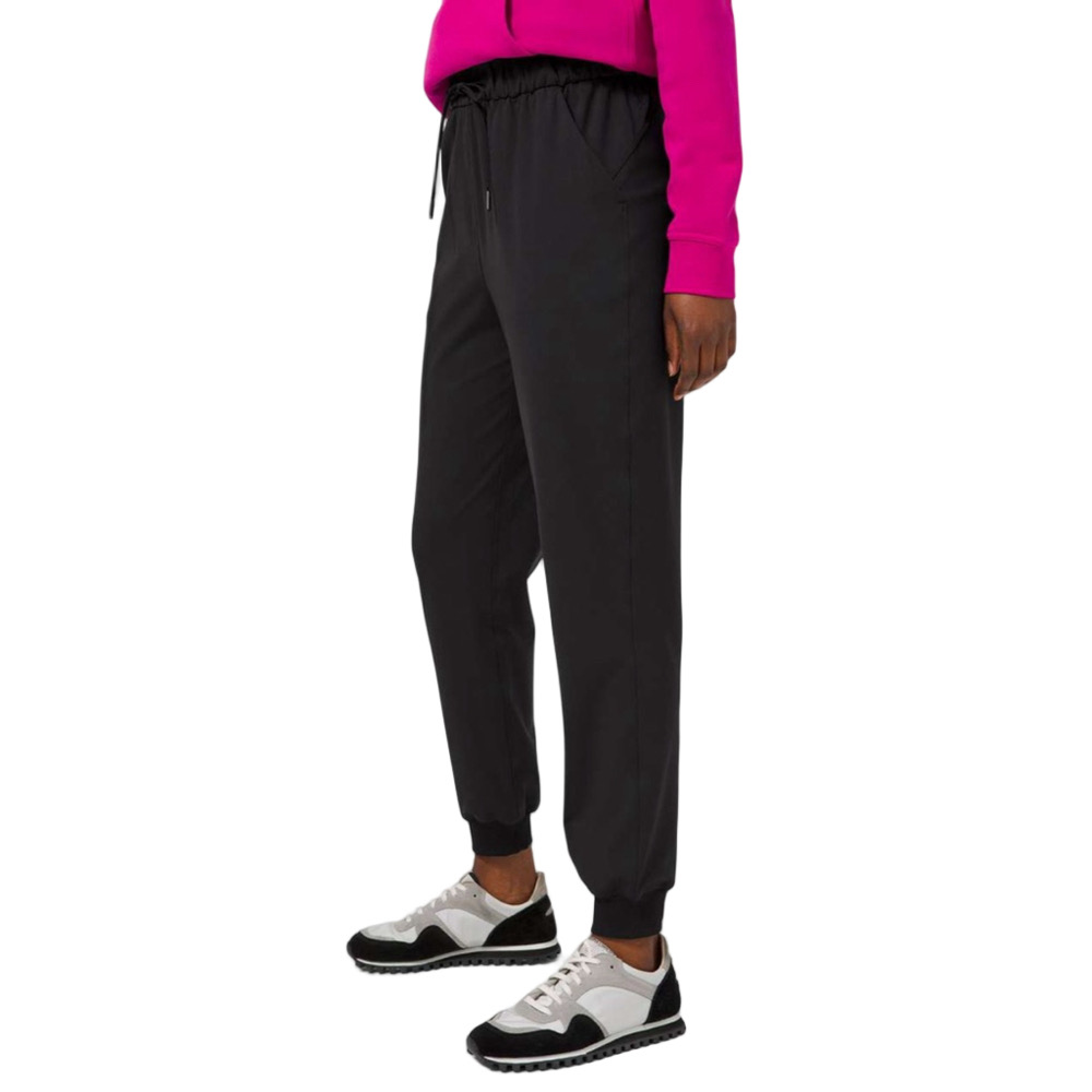 Lululemon Stretch High Rise Jogger Black Track Pants Jogging Pants Gym Casual